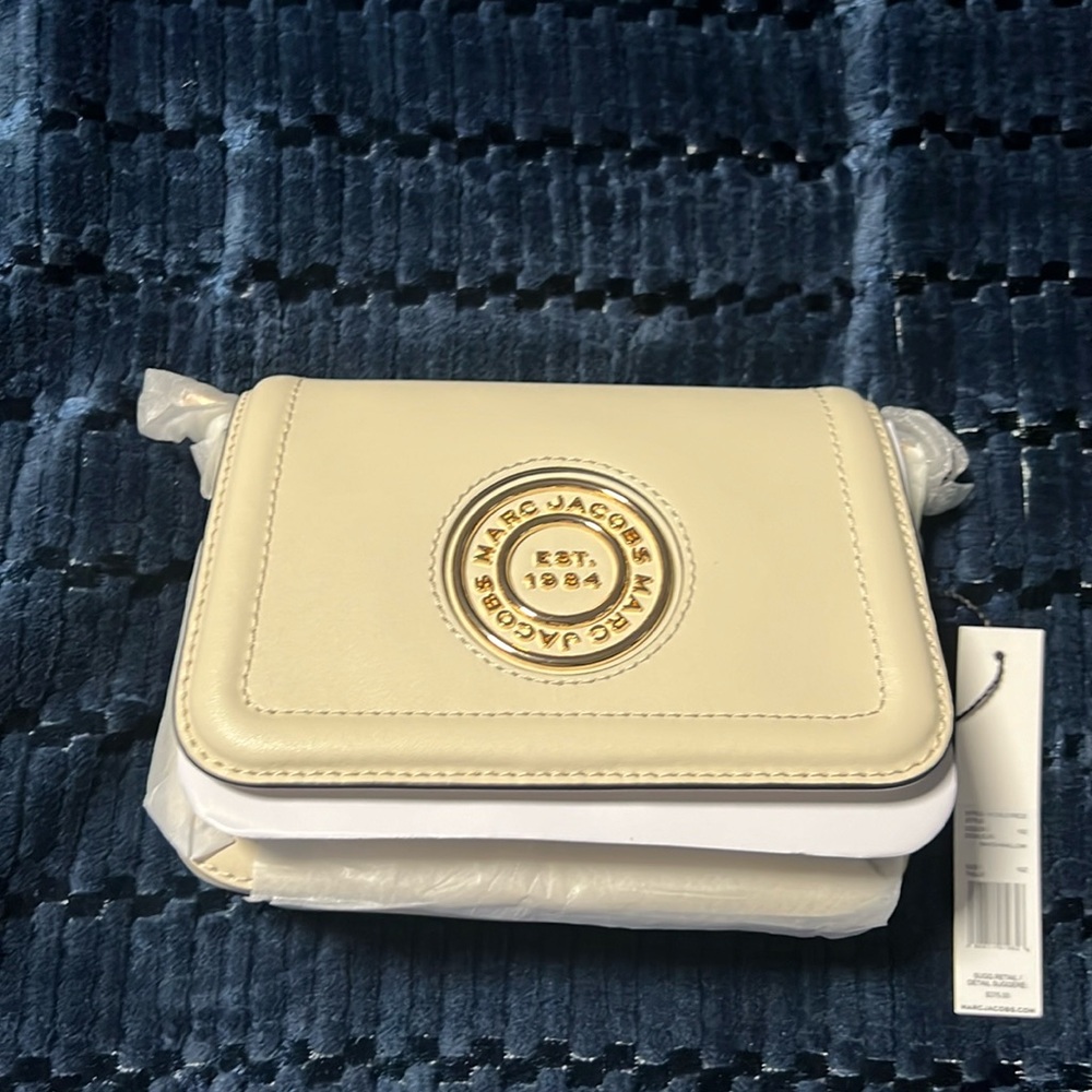 Authentic brand new Marc Jacobs marshmallow Crossbody